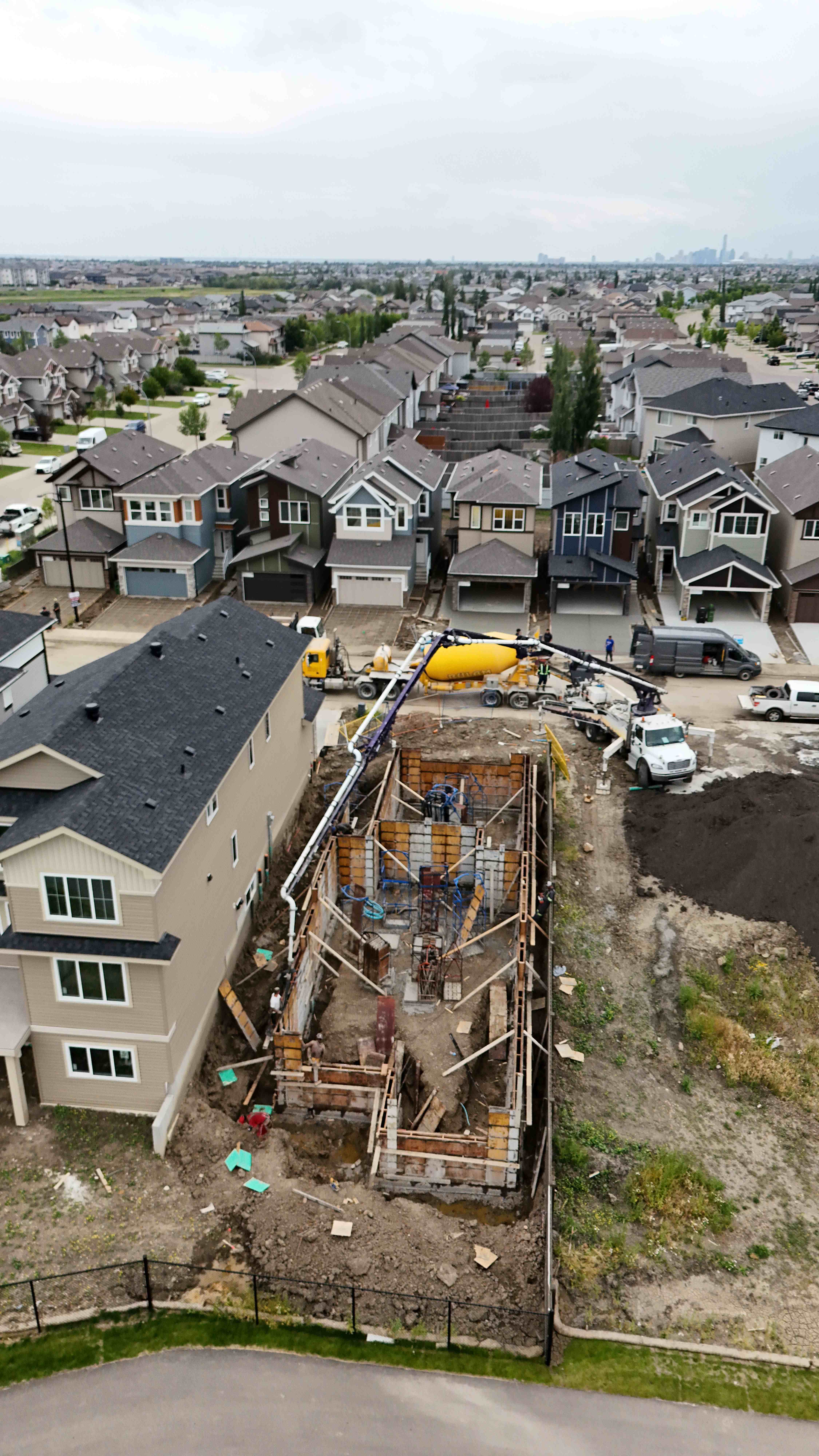Aerial Foundation View
